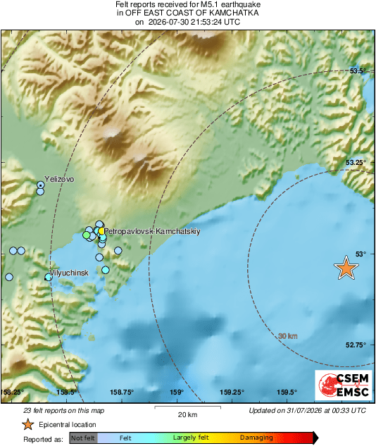intensity map